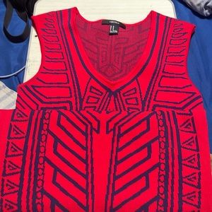 Forever 21 red dress